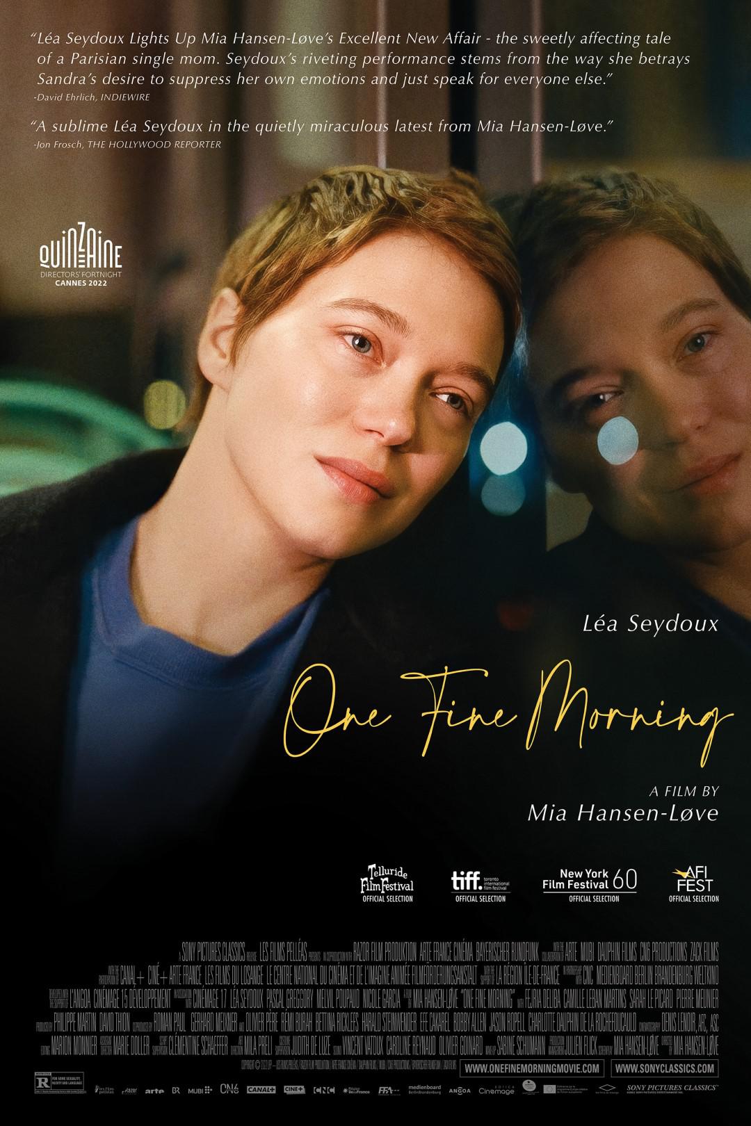 One Fine Morning - Official Trailer (2023) Léa Seydoux, Pascal Greggory,  Melvil Poupaud 