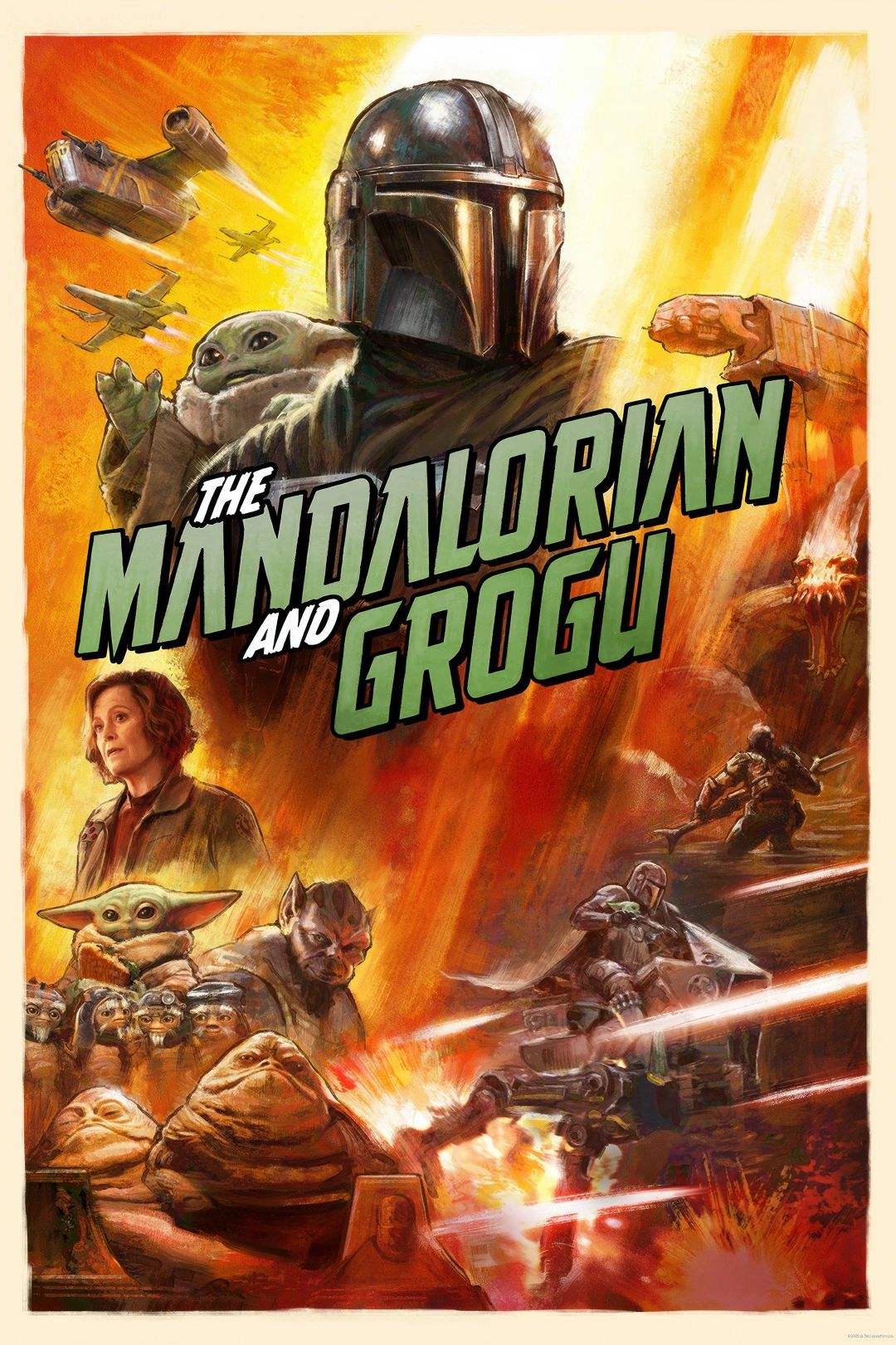 Mandalorian and Grogu