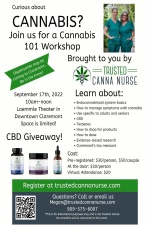 Educational workshop on medical cannabis